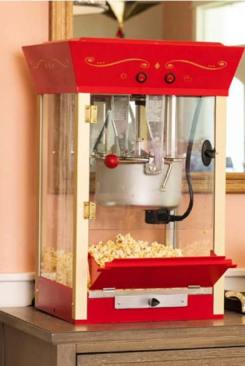 Red Popcorn machine