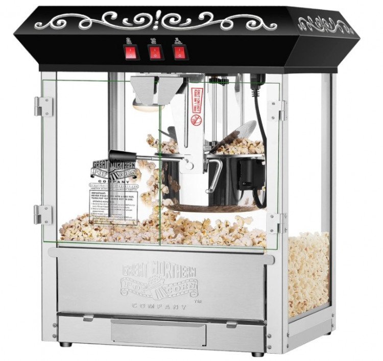 Black Popcorn machine